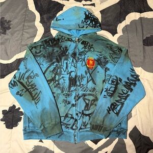 Balenciaga Skater Graffiti Hoodie